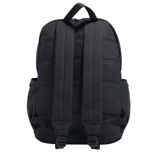 Carhartt Classic 25L Backpack Black padded back and shoulder straps.