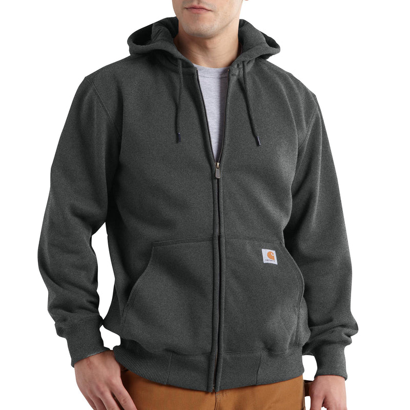 Load image into Gallery viewer, Carhartt Rain Defender® Loose Fit Heavyweight Zipper Hoodie Carbon Heather
