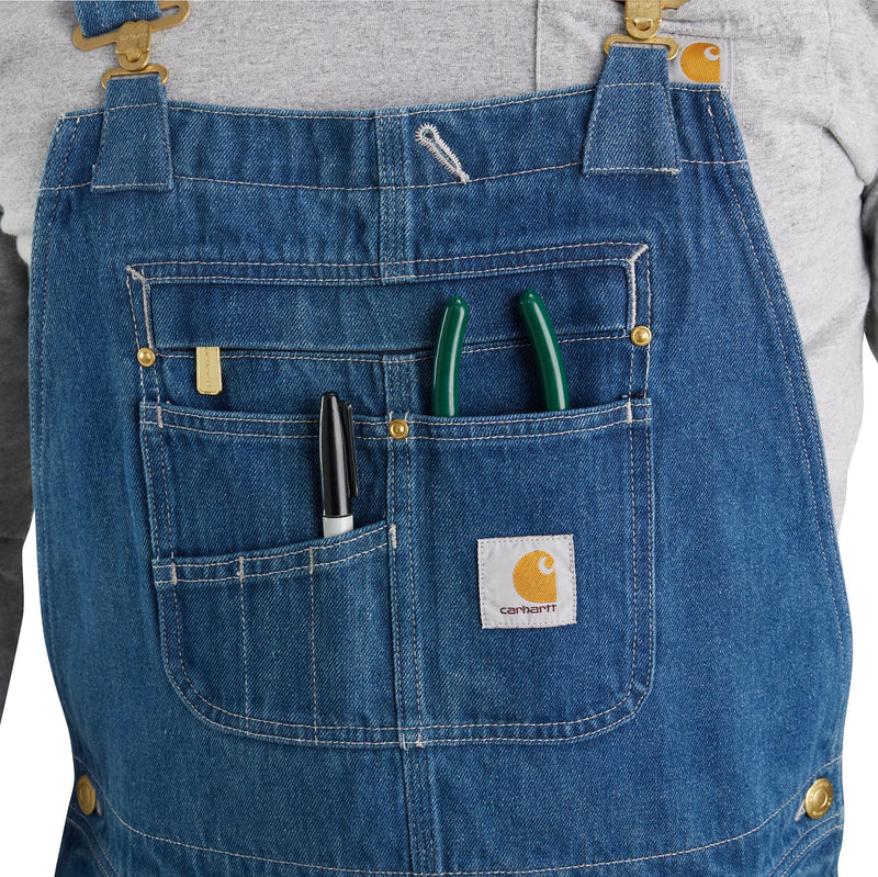 Load image into Gallery viewer, Carhartt Loose Fit Denim Bib Overall Darkstone
