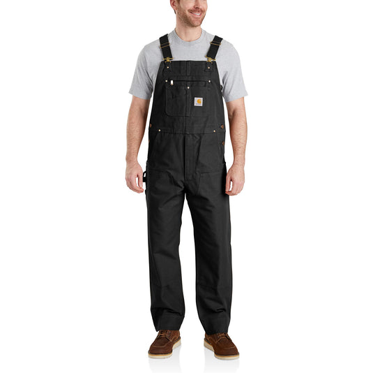 Carhartt Relaxed Fit Duck Bib Overall Black