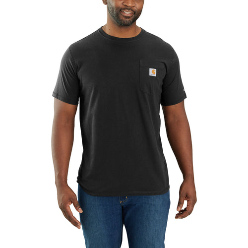 Carhartt TK6652 S/S Relaxed Fit Force Pocket Tee - Black