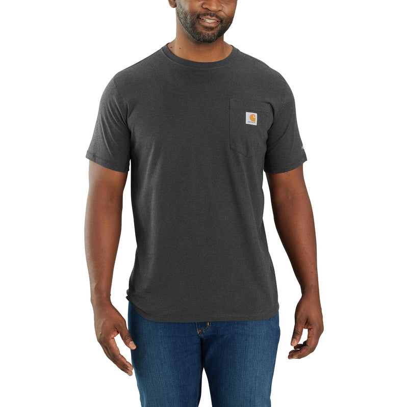 Load image into Gallery viewer, Carhartt Force Relaxed Fit Midweight Short Sleeve Pocket Tee Charcoal Gray
