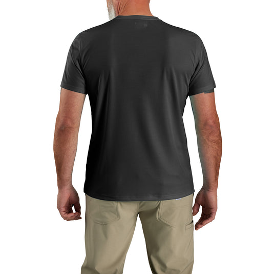 Carhartt TK6163 Force Sun Defender™ Lightweight Short Sleeve Logo Tee Black