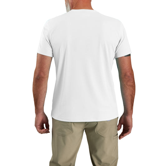 Carhartt TK6163 Force Sun Defender™ Lightweight Short Sleeve Logo Tee White