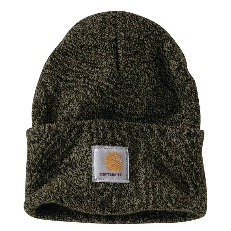 Load image into Gallery viewer, Carhartt Knit Cuffed Beanie Basil Black Marl
