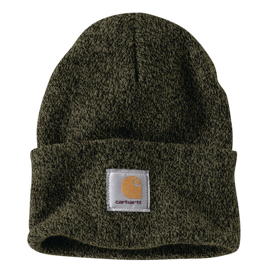 Carhartt Knit Cuffed Beanie Basil Black Marl