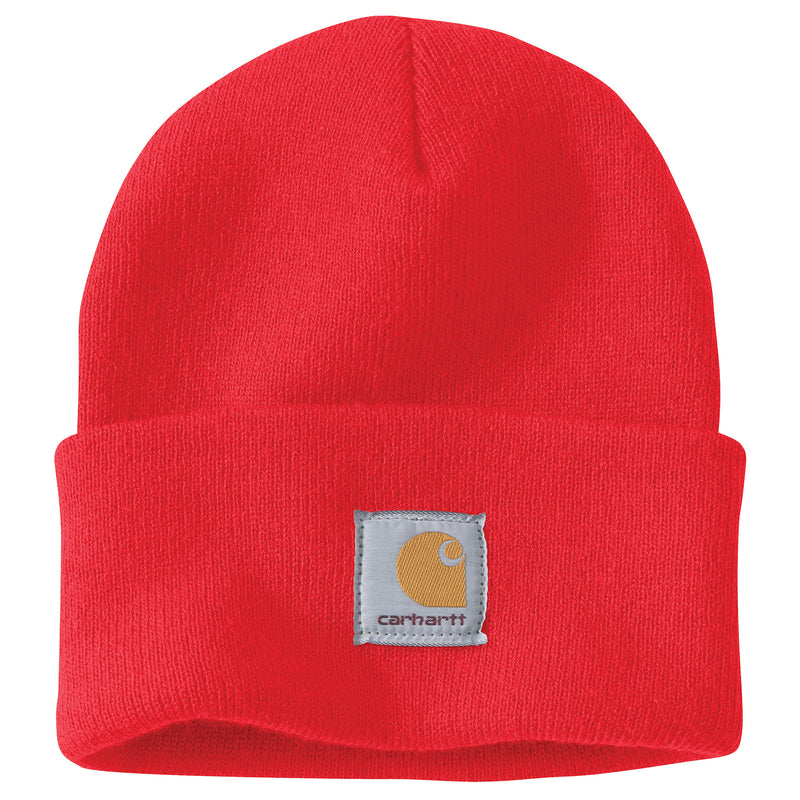 Load image into Gallery viewer, Carhartt Knit Cuffed Beanie Fire Red
