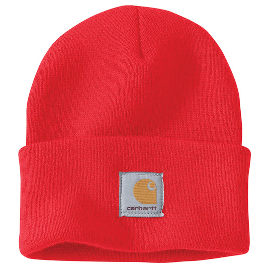 Carhartt Knit Cuffed Beanie Fire Red