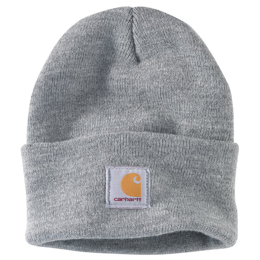 Carhartt Knit Cuffed Beanie Heather Gray