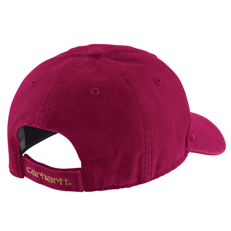 Load image into Gallery viewer, Carhartt AH0289 Odessa Canvas Cap Beet Red
