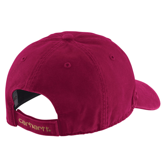 Carhartt AH0289 Odessa Canvas Cap Beet Red