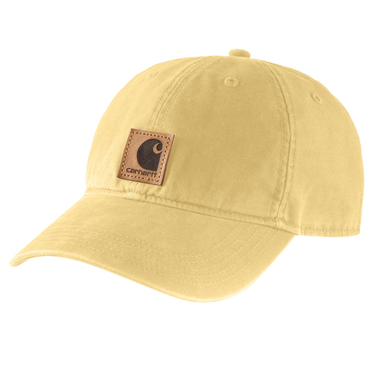 Carhartt AH0289 Odessa Canvas Cap Pale Sun