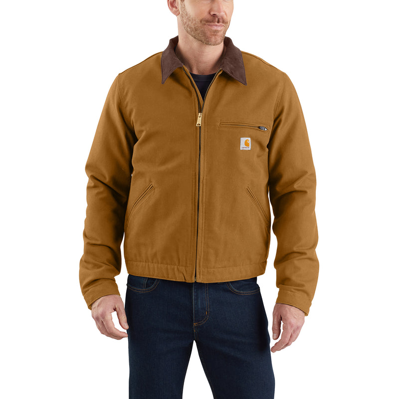 Load image into Gallery viewer, Carhartt Relaxed Fit Duck Detroit Jacket Carhartt Brown
