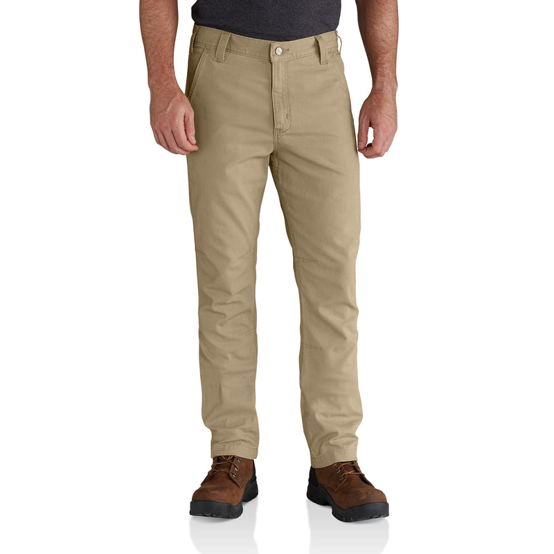 Load image into Gallery viewer, Carhartt Rugged Flex® Rigby Relaxed Fit Canvas Tapered Work Pants Dark Khaki
