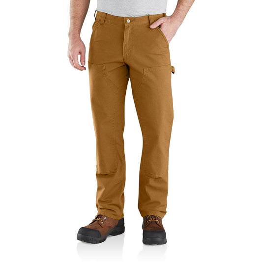 Carhartt Rugged Flex® Relaxed Fit Duck Double-Front Utility Work Pants Carhartt Brown
