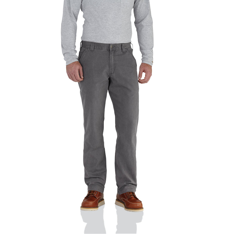 Load image into Gallery viewer, Carhartt Rugged Flex® Rigby Relaxed Fit Canvas Work Pants Gravel
