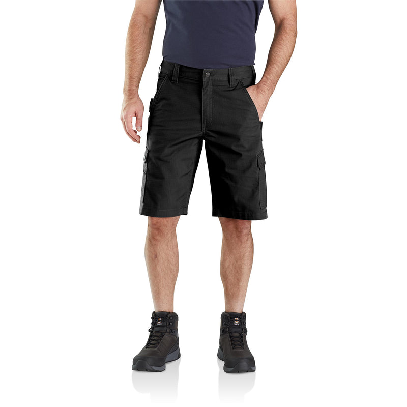 Load image into Gallery viewer, Carhartt Rugged Flex® Relaxed Fit Ripstop Cargo Shorts Black
