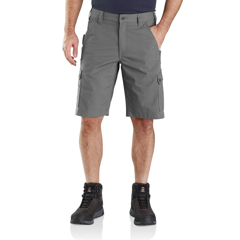 Load image into Gallery viewer, Carhartt Rugged Flex® Relaxed Fit Ripstop Cargo Shorts Steel
