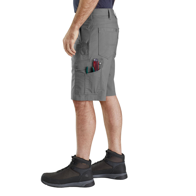 Load image into Gallery viewer, Carhartt Rugged Flex® Relaxed Fit Ripstop Cargo Shorts Steel
