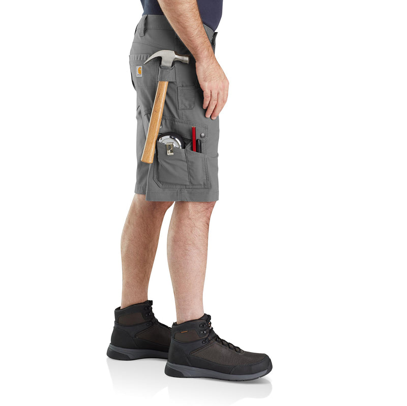 Load image into Gallery viewer, Carhartt Rugged Flex® Relaxed Fit Ripstop Cargo Shorts Steel
