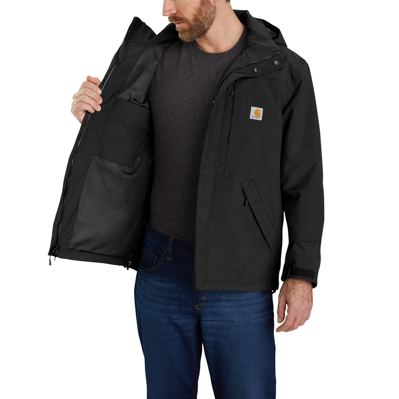 Load image into Gallery viewer, Carhartt Storm Defender® Heavyweight Jacket Black
