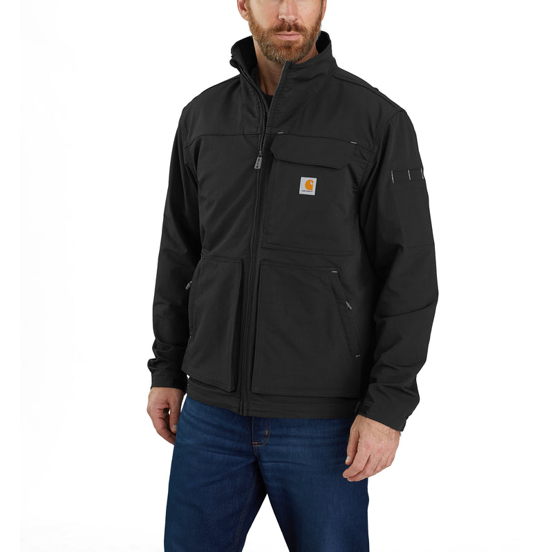 Load image into Gallery viewer, Carhartt Super Dux™ Relaxed Fit Lightweight Mock-Neck Jacket Black
