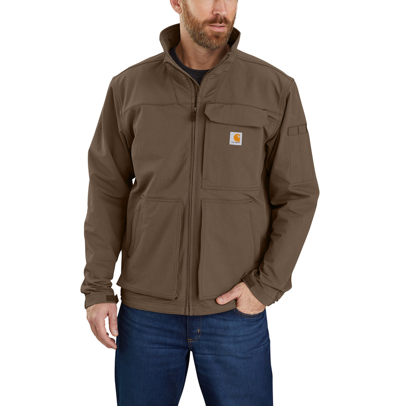 Load image into Gallery viewer, Carhartt Super Dux™ Relaxed Fit Lightweight Mock-Neck Jacket Coffee
