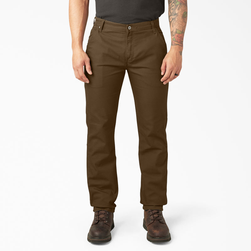 Load image into Gallery viewer, Dickies FLEX Regular Fit Duck Carpenter Pants Stonewashed Timber - Front
