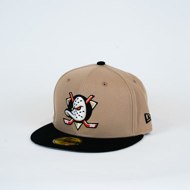 New Era EG Ducks Cam 2-Tone Cap - Camel/Black - Front