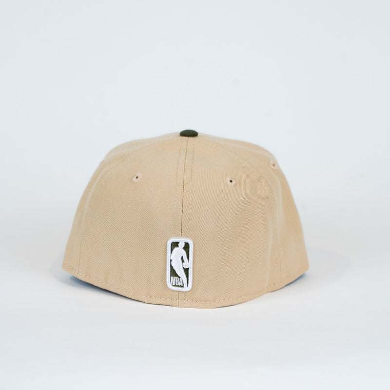 Load image into Gallery viewer, New Era Lakers 2-Tone A-Frame Cap - DRWNOV - Back
