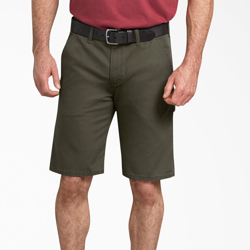Load image into Gallery viewer, Dickies DX802 11&quot; Tough Max Carpenter Short - Moss Green
