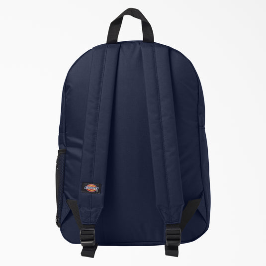 Carry all your books and school essentials with the Dickies Essential Basic Backpack in the navy blue color.