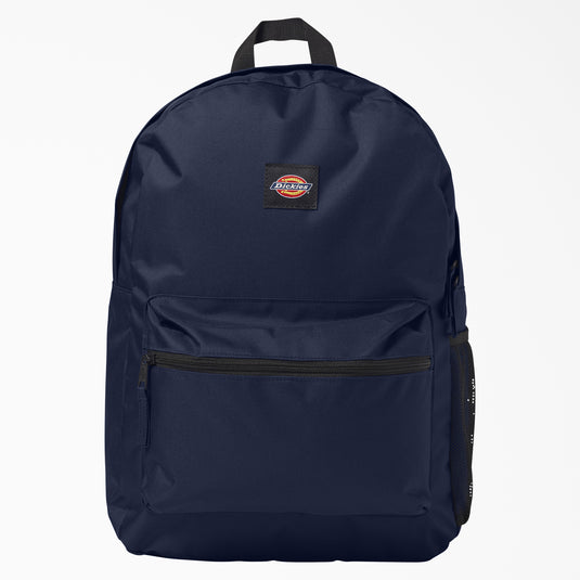 Carry all your books and school essentials with the Dickies Essential Basic Backpack in the navy blue color.