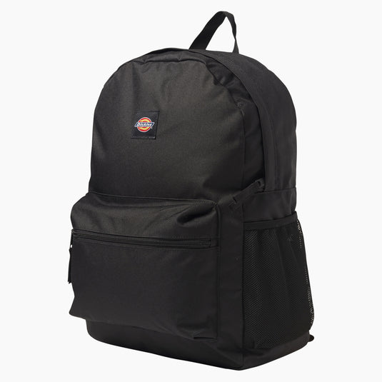 Carry all your books and school essentials with the Dickies Essential Basic Backpack in the black color.