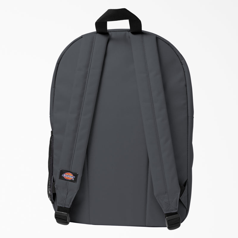 Load image into Gallery viewer, Carry all your books and school essentials with the Dickies Essential Basic Backpack in the charcoal grey color.
