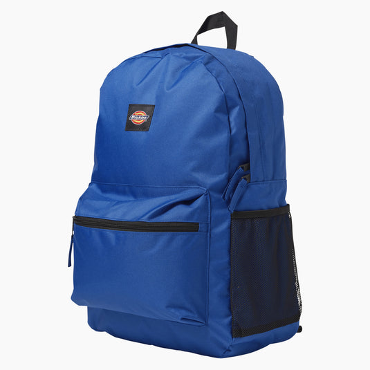 Carry all your books and school essentials with the Dickies Essential Basic Backpack in the royal blue color.