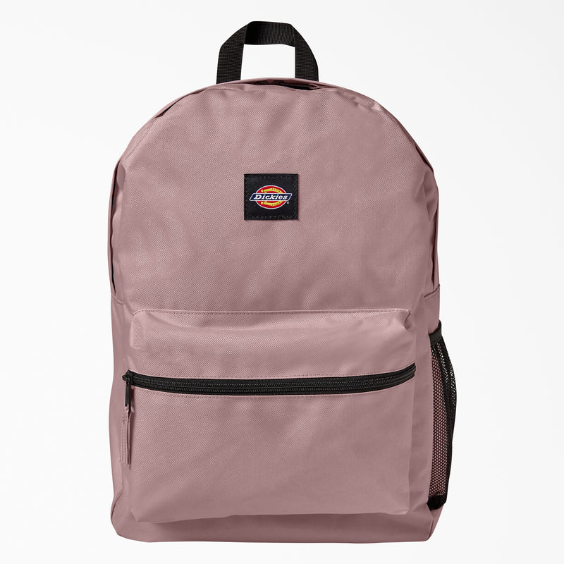 Load image into Gallery viewer, Carry all your books and school essentials with the Dickies Essential Basic Backpack in the woodrose pink color.
