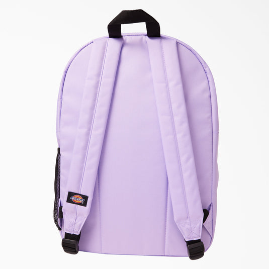 Carry all your books and school essentials with the Dickies Essential Basic Backpack in the purple rose color.