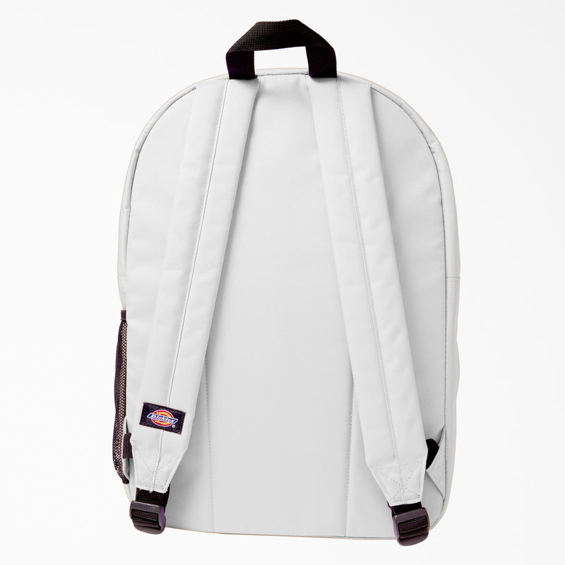 Load image into Gallery viewer, Carry all your books and school essentials with the Dickies Essential Basic Backpack in the white color.

