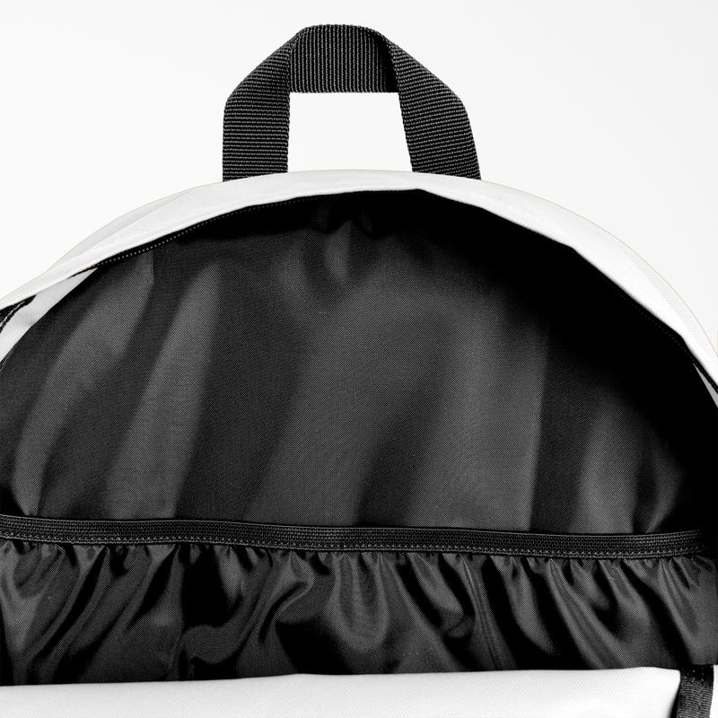Load image into Gallery viewer, Carry all your books and school essentials with the Dickies Essential Basic Backpack in the white color.
