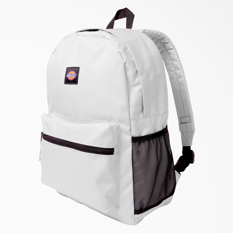 Load image into Gallery viewer, Carry all your books and school essentials with the Dickies Essential Basic Backpack in the white color.
