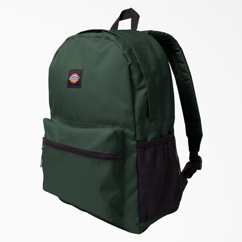 Load image into Gallery viewer, Carry all your books and school essentials with the Dickies Essential Basic Backpack in the forest green color.

