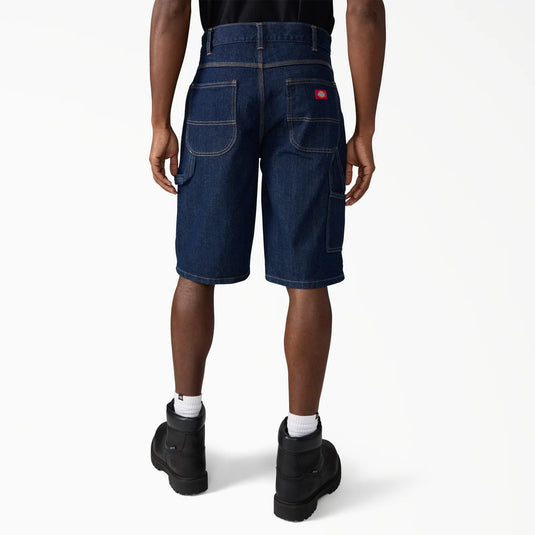 These heavy-duty denim work shorts deliver the rugged reliability you need on the job. Made with 100% cotton in a loose, comfortable fit, the 13