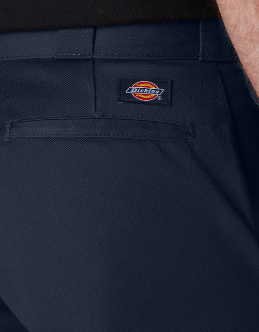 Dickies Original 874 Work Pant in Dark Navy Blue - 874DN - Back Pocket Detail