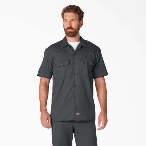 Dickies 1574 S/S Work Shirt - Charcoal