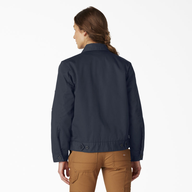 Load image into Gallery viewer, Dickies Women&#39;s Lined Eisenhower Work Jacket FJ15
