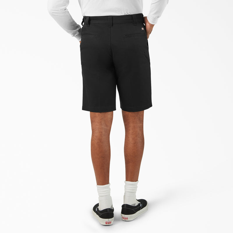 Load image into Gallery viewer, Person wearing black shorts on a white background

