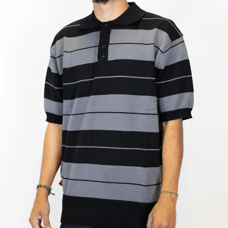 Load image into Gallery viewer, OG Charlie Brown Short Sleeve Shirt in black and grey.
