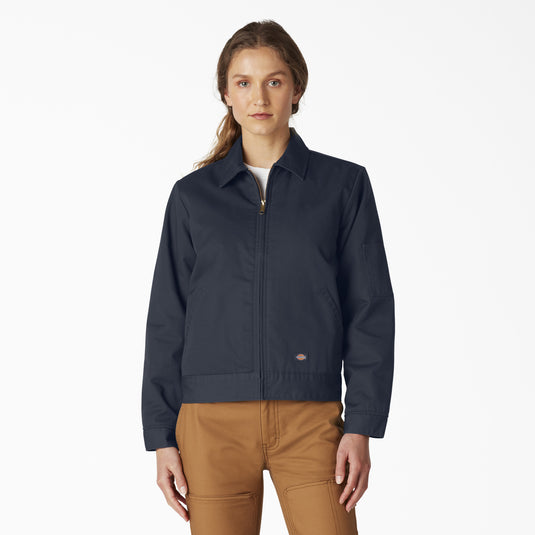 Dickies Women's Lined Eisenhower Jacket - Dark Navy