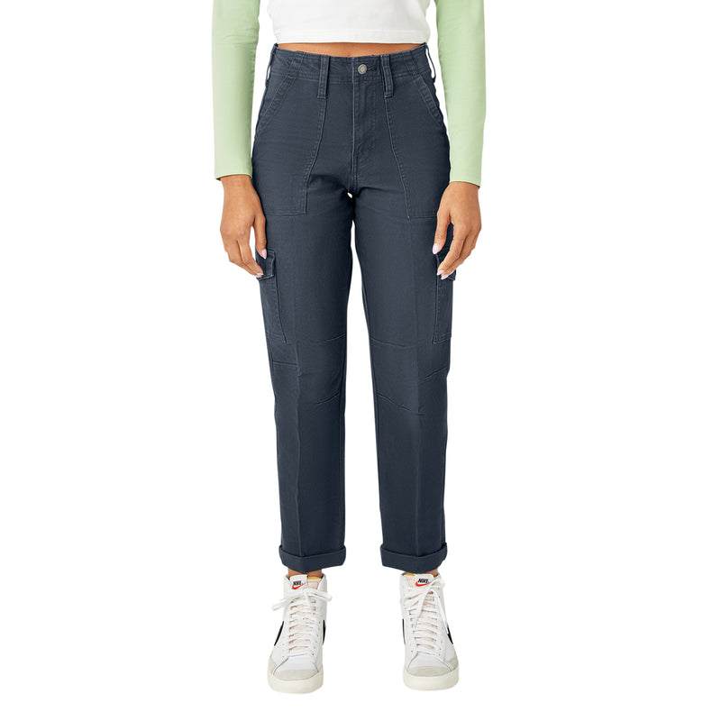 Load image into Gallery viewer, Dickies Women's Cuffed Utility Cargo Pant - CLEARANCE
